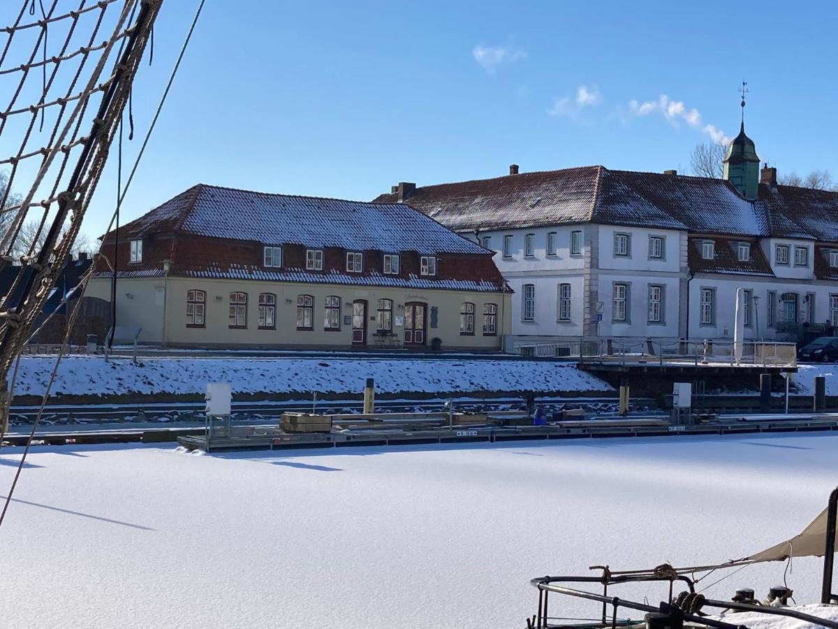 Hotel Das Brueckenhaus Glückstadt Exteriör bild