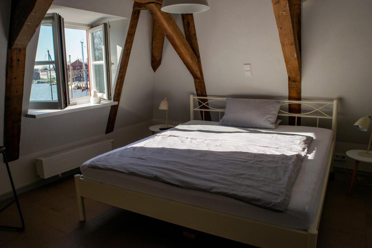 Hotel Das Brueckenhaus Glückstadt Exteriör bild