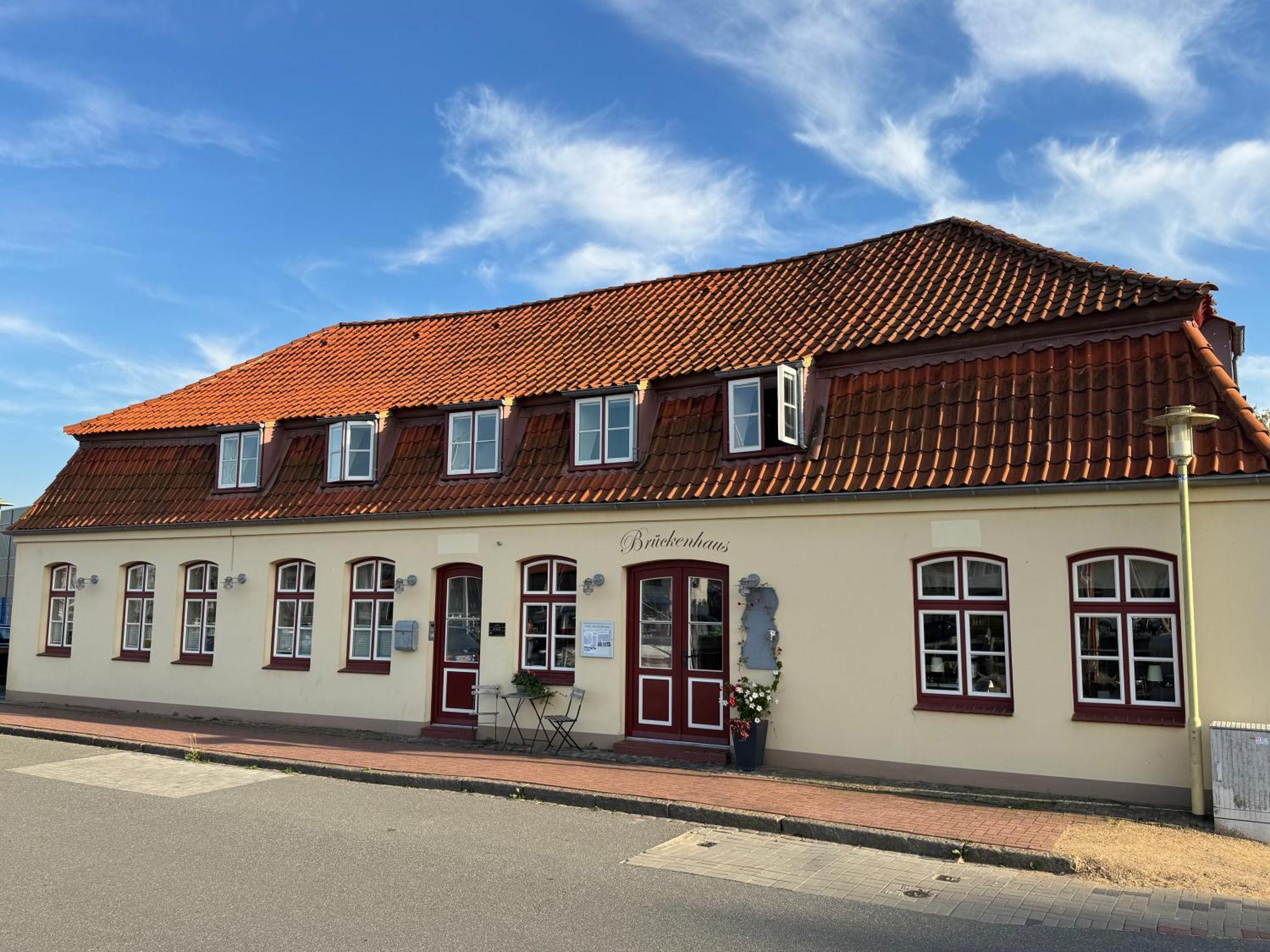Hotel Das Brueckenhaus Glückstadt Exteriör bild